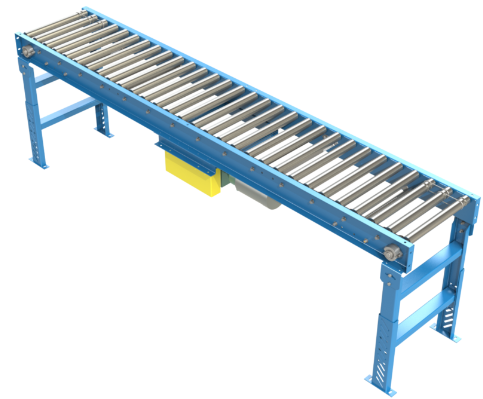 V-Belt Driven Roller Conveyor - Accumulation