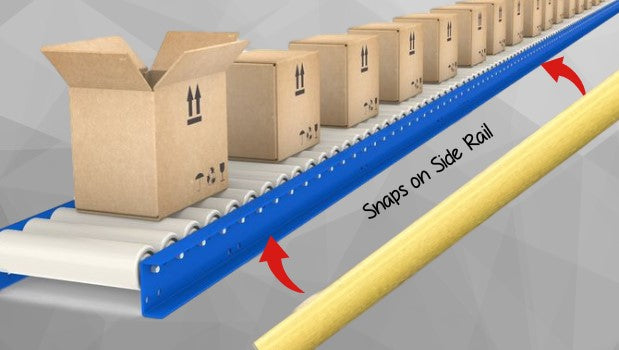Protect Your Team with TACT's Snap-On Conveyor Frame Guards
