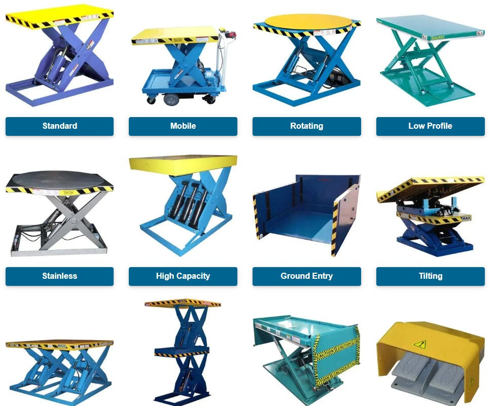 INDUSTRIAL LIFT TABLES