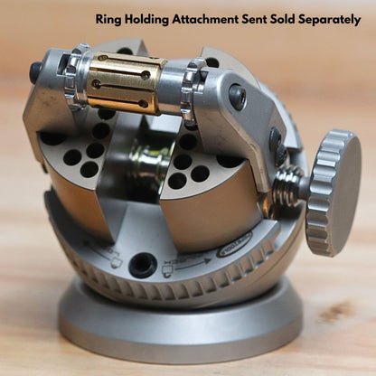 Stainless steel 80mm engraving vice by Pepetools, showcasing a sturdy vise with adjustable jaws for precise engraving work.