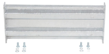 Galvanized Vestil Structural Guard Railing System, 24-inch drop-in and bolt-on safety guard for industrial protection.