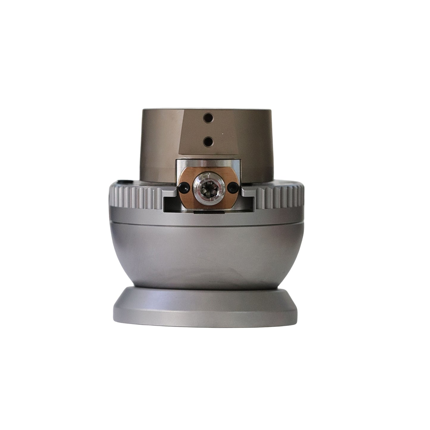 Stainless steel 80mm engraving vice by Pepetools, shown with secure clamps and textured gripping surfaces for precise engraving work.