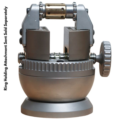Stainless steel 80mm engraving vice from Pepetools, shown with adjustable jaws and secure clamping mechanism for engraving tools.