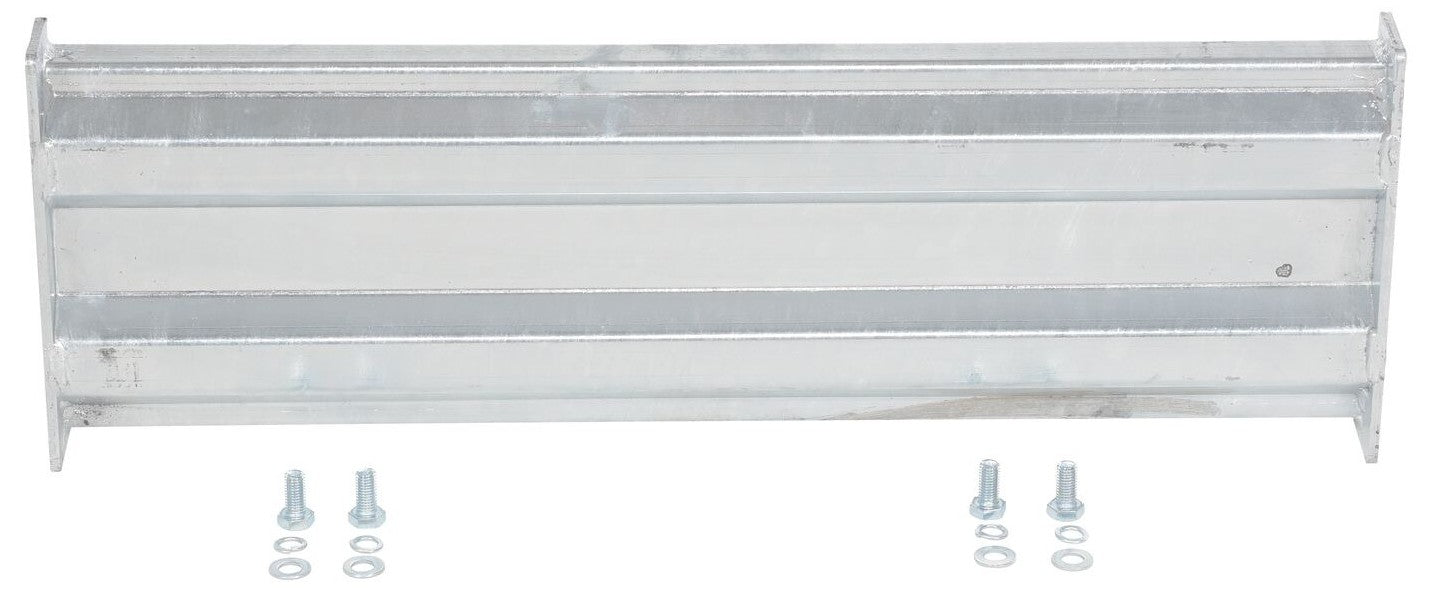 Galvanized 30-inch structural guard railing system by Vestil for safety guarding, drop-in and bolt-on style.