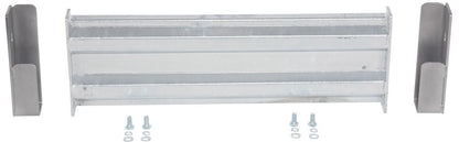 Galvanized 30-inch drop-in and bolt-on guard railing system by Vestil for safety and guarding applications
