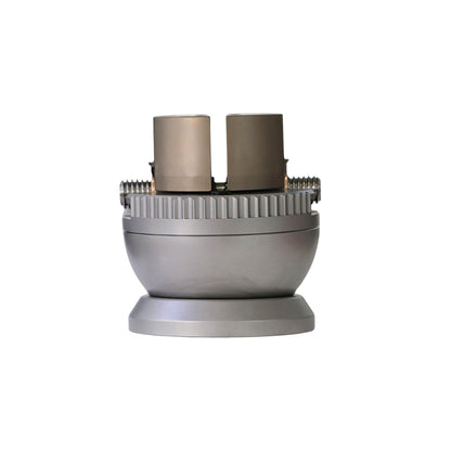 Stainless steel 80mm engraving vice from Pepetools, shown holding metal work for detailed engraving and precision tool use.