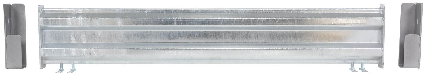 Galvanized 54-inch drop-in and bolt-on structural guard railing system by Vestil for safety guarding applications