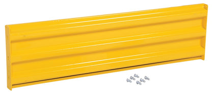 Yellow 54-inch Vestil Structural Guard Railing System for safety guarding, drop-in and bolt-on style, durable metal construction.