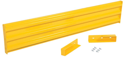 Yellow Vestil Structural Guard Railing System in drop-in kit style, designed for safety and guarding in industrial settings.