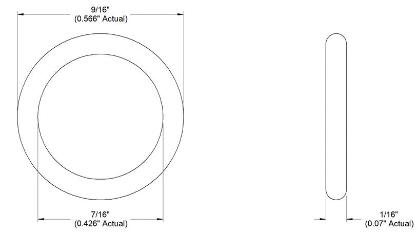 Pack of 100 oil-resistant Buna-N O-rings, 1/16 inch width, Dash 013, suitable for industrial sealing applications.