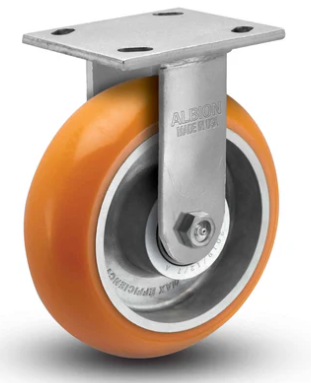 Orange CG-Max Rigid Castor