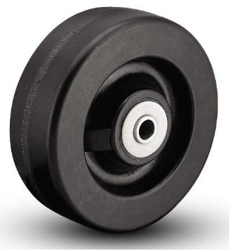 Medium duty phenolic caster wheel from TACT Industrial Products with 1250 lb capacity, ideal for industrial carts and equipment.
