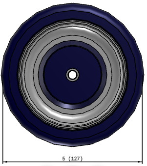 SHOPPING CART STEM CASTERS - (250lbs Capacity/each)