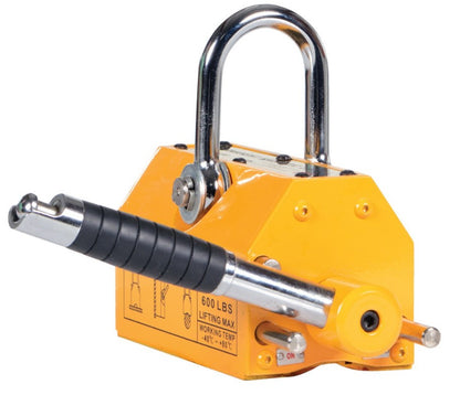 Vestil industrial lifting magnet, designed for heavy lifting and material handling in industrial settings.
